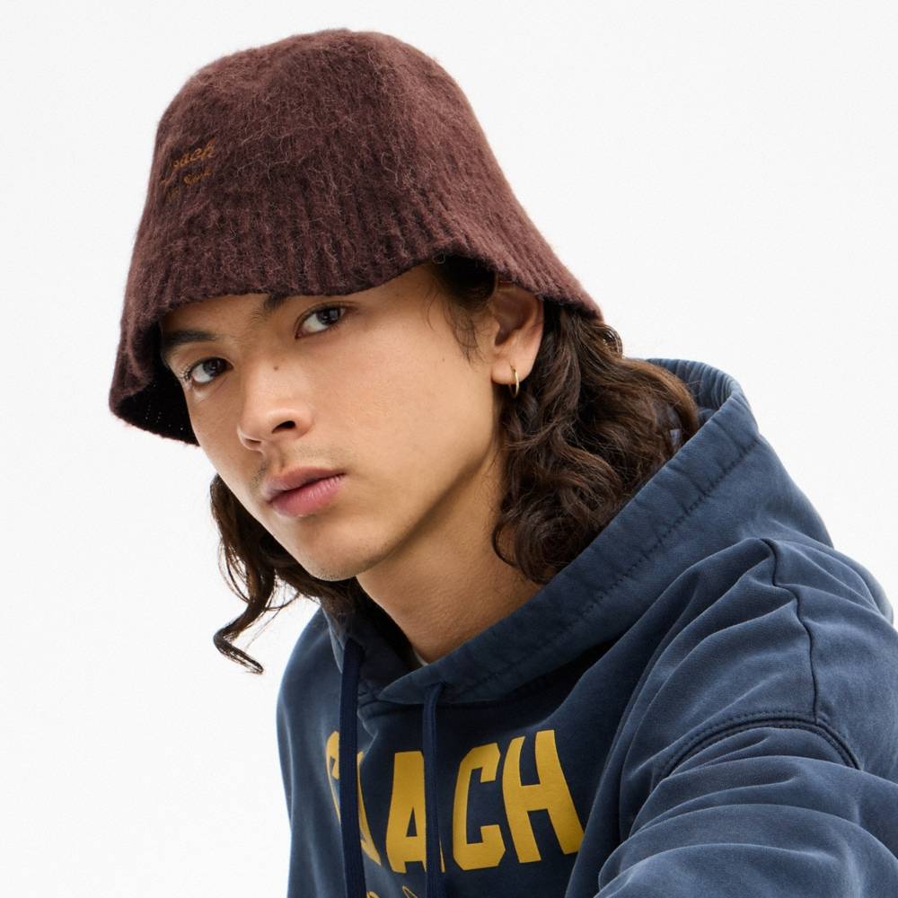 Coach Outlet Knit Bucket Hat - Preorder
