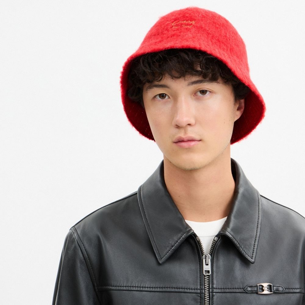 Coach Outlet Knit Bucket Hat - Preorder