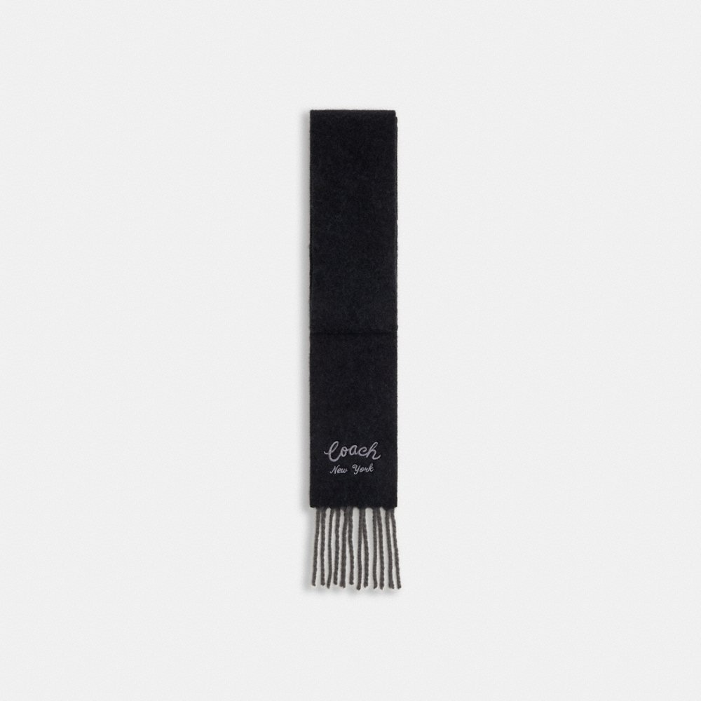 Coach Outlet Coach Script Skinny Muffler - Preorder