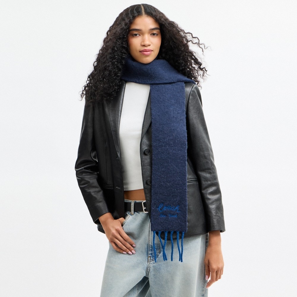 Coach Outlet Coach Script Skinny Muffler - Preorder - Image 11