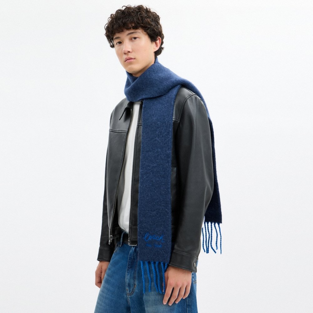 Coach Outlet Coach Script Skinny Muffler - Preorder - Image 12