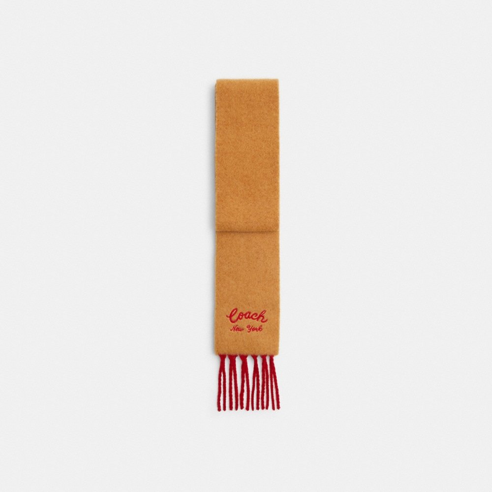 Coach Outlet Coach Script Skinny Muffler - Preorder - Image 3