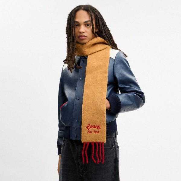 Coach Outlet Coach Script Skinny Muffler - Preorder