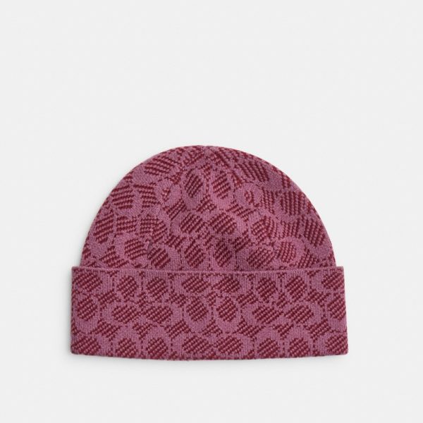 Coach Outlet Signature Beanie - Preorder