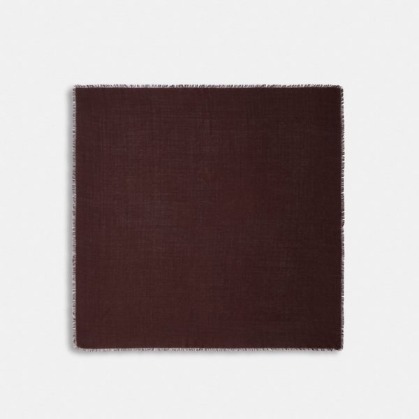 Coach Outlet Signature Oversized Square Scarf - Preorder