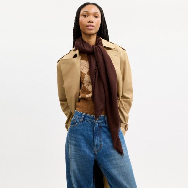 Coach Outlet Signature Oversized Square Scarf - Preorder