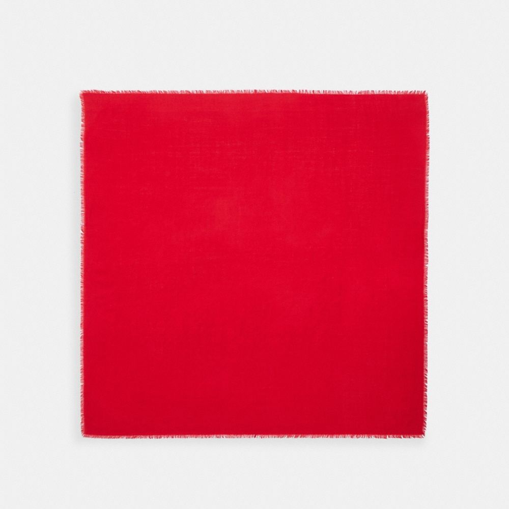 Coach Outlet Signature Oversized Square Scarf - Preorder