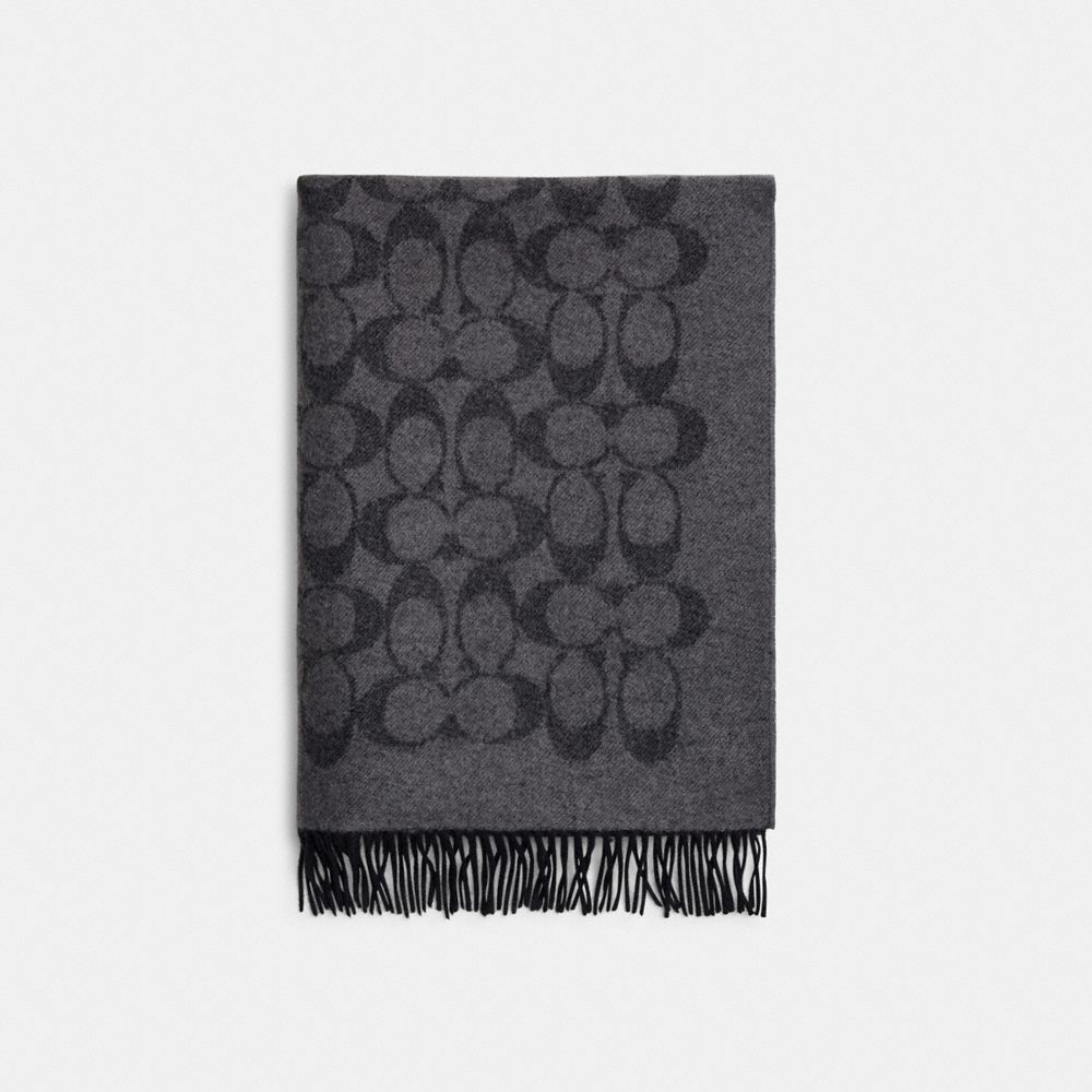 Coach Outlet Signature Blanket Scarf - Preorder