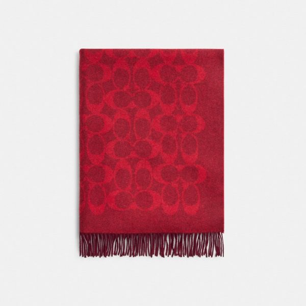 Coach Outlet Signature Blanket Scarf - Preorder