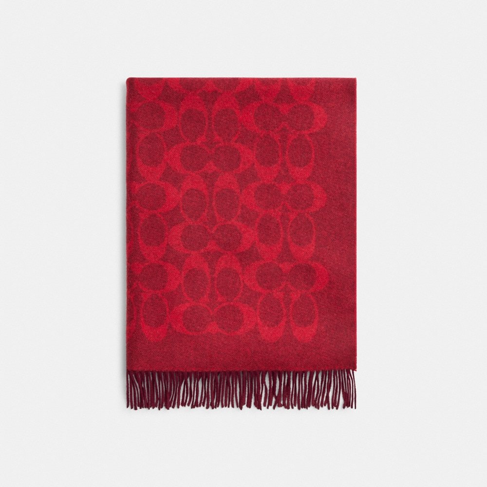Coach Outlet Signature Blanket Scarf - Preorder