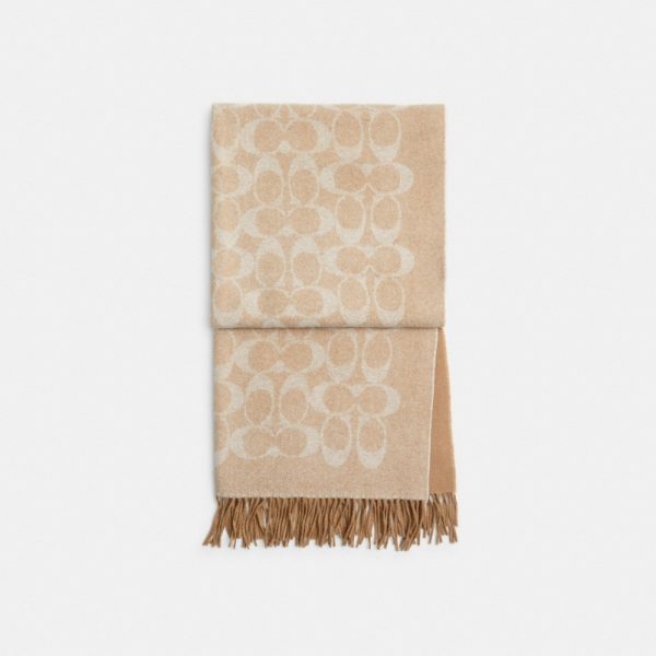 Coach Outlet Signature Blanket Scarf - Preorder