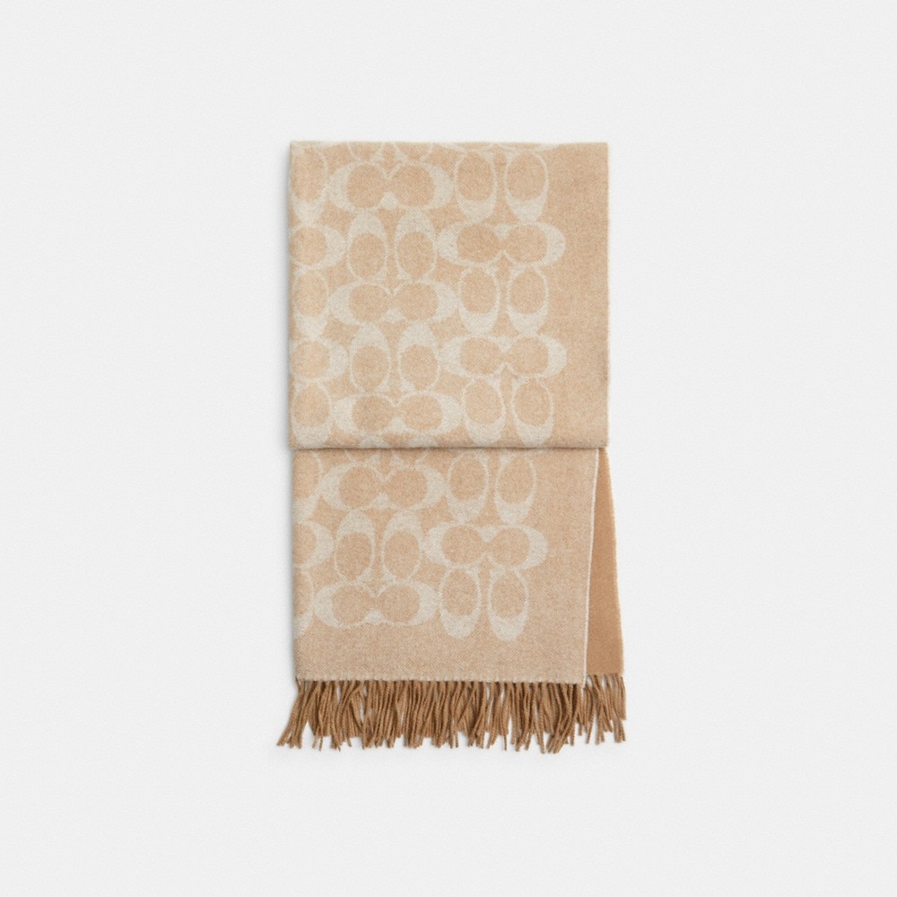 Coach Outlet Signature Blanket Scarf - Preorder