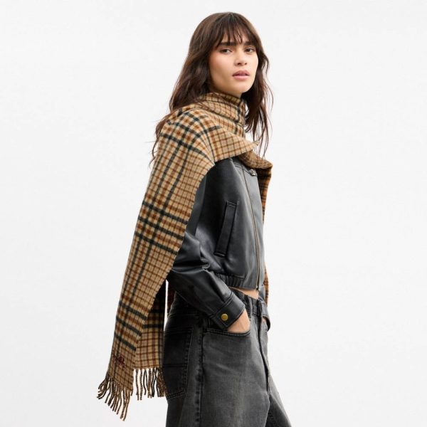 Coach Reversible Plaid Muffler - Preorder