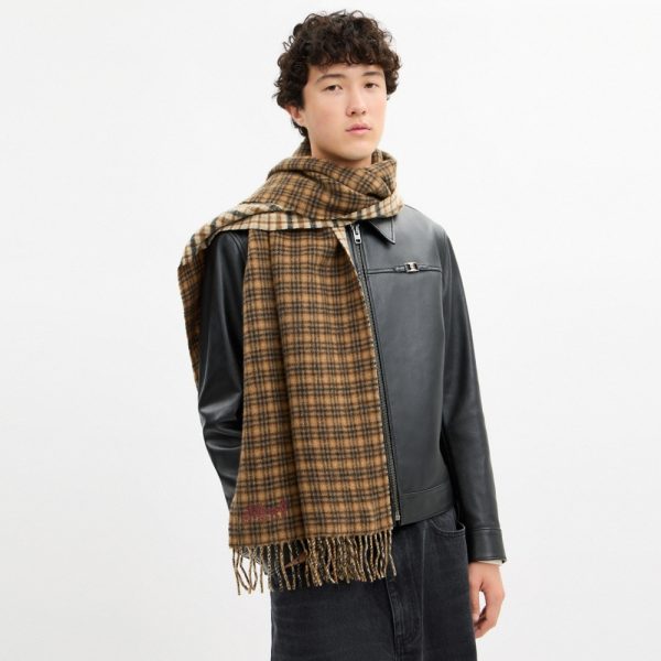 Coach Reversible Plaid Muffler - Preorder