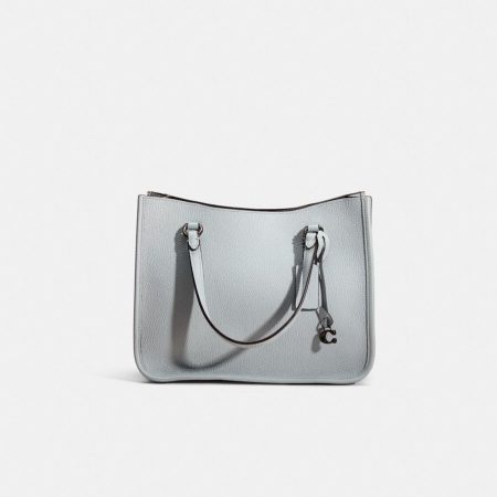Coach Restored Tyler Carryall 28 - Preorder — Pewter/Aqua