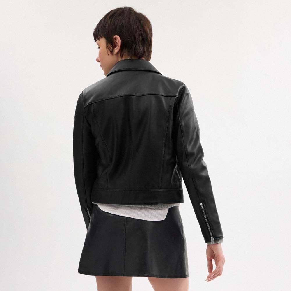 Coach Outlet Leather Jacket - Preorder