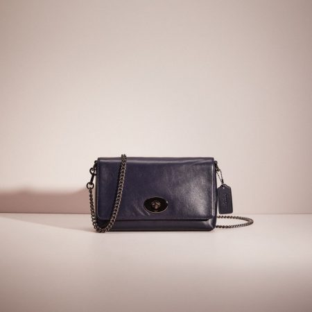 Coach Restored Crosstown Crossbody - Preorder — Navy/Dark Gunmetal
