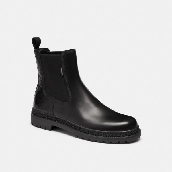 Coach Outlet Chelsea Boot With Signature Leather - Preorder