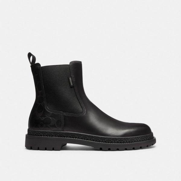 Coach Outlet Chelsea Boot With Signature Leather - Preorder