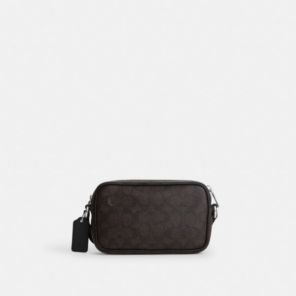Coach Outlet Colton Crossbody Bag 19 In Signature Canvas With Patches - Preorder