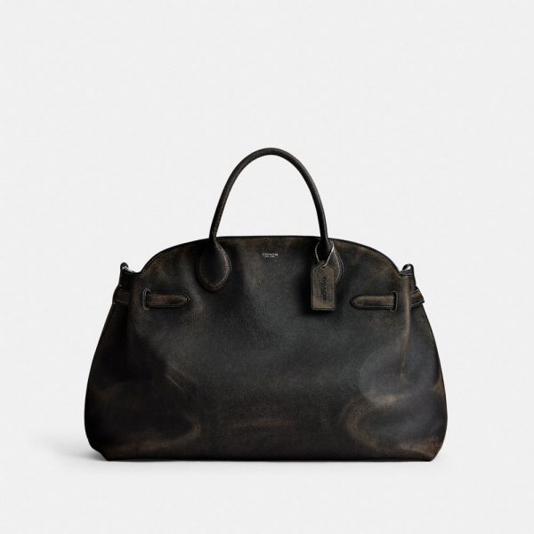 Coach Soft Empire Carryall Bag 48 In Loved Leather - Preorder