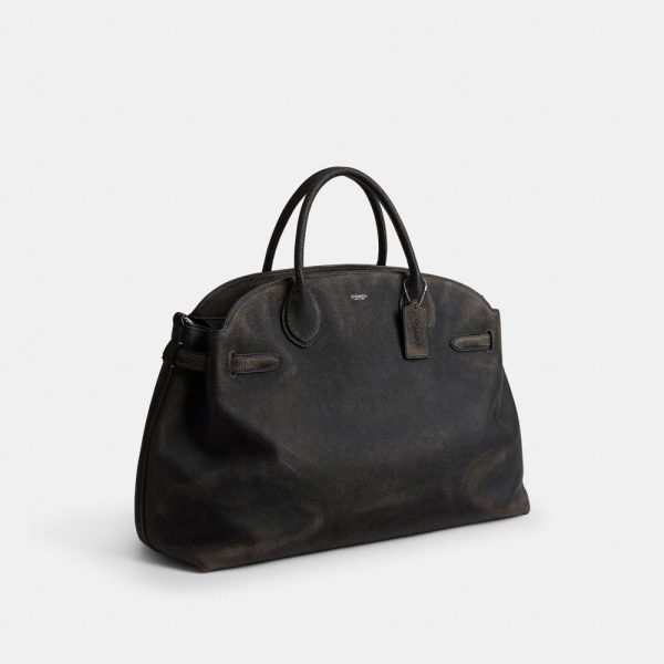 Coach Soft Empire Carryall Bag 48 In Loved Leather - Preorder