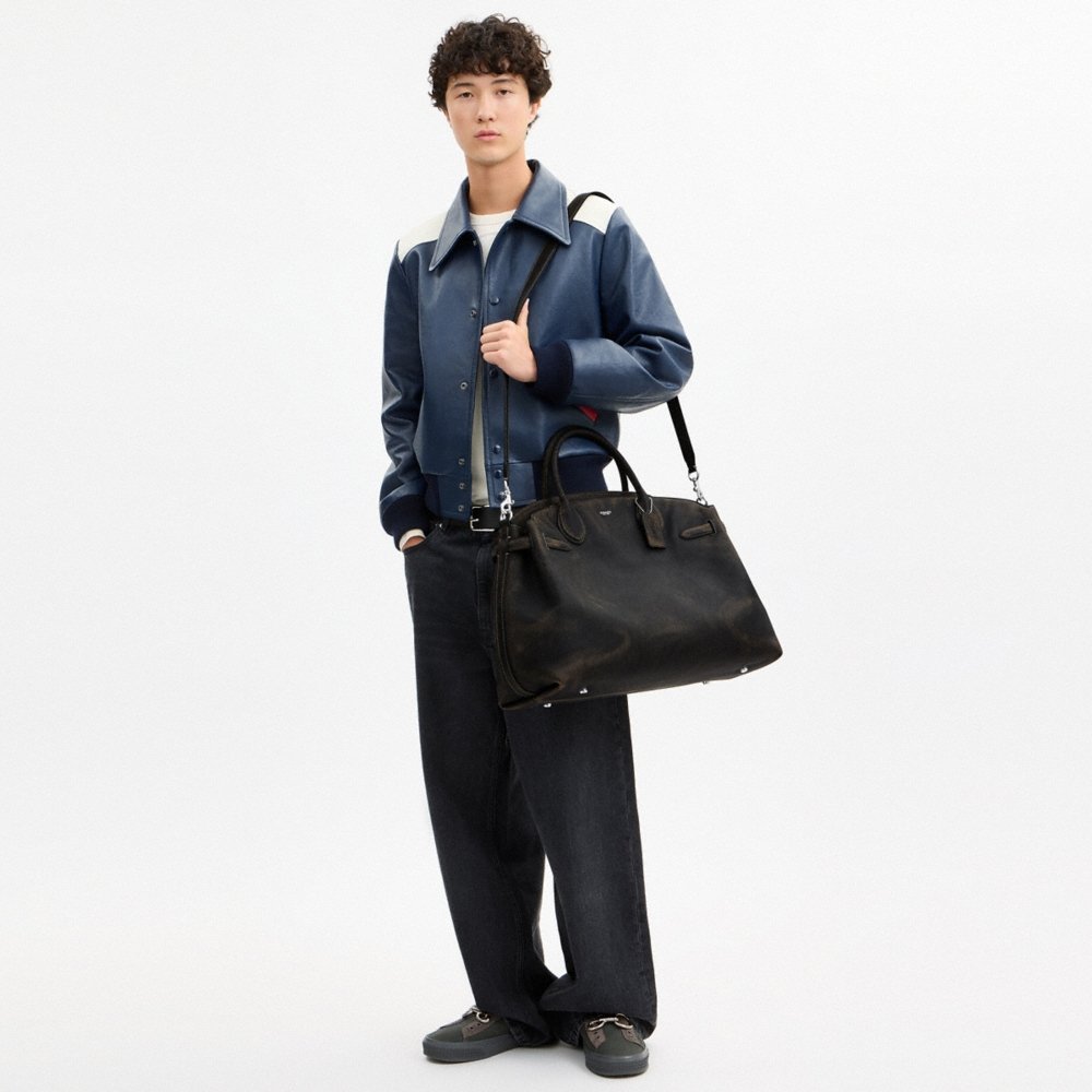 Coach Soft Empire Carryall Bag 48 In Loved Leather - Preorder