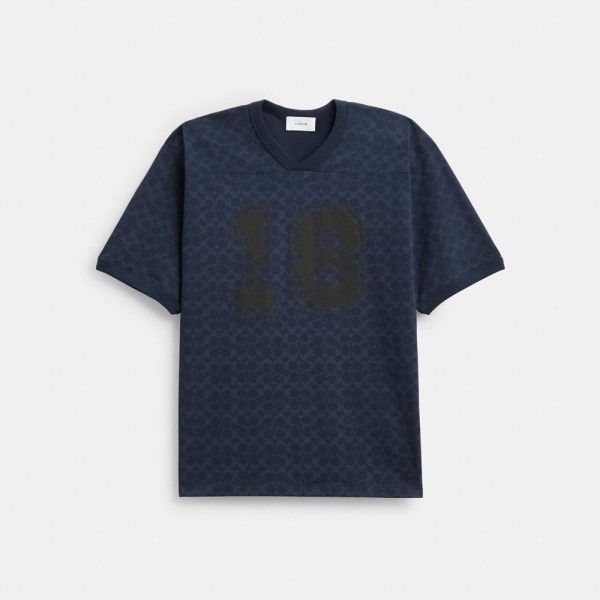 Coach Varsity T-Shirt In Organic Cotton - Preorder