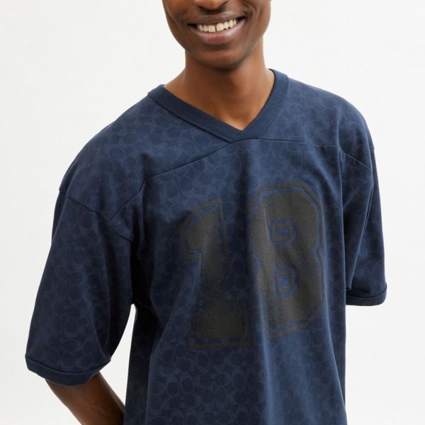 Coach Varsity T-Shirt In Organic Cotton - Preorder