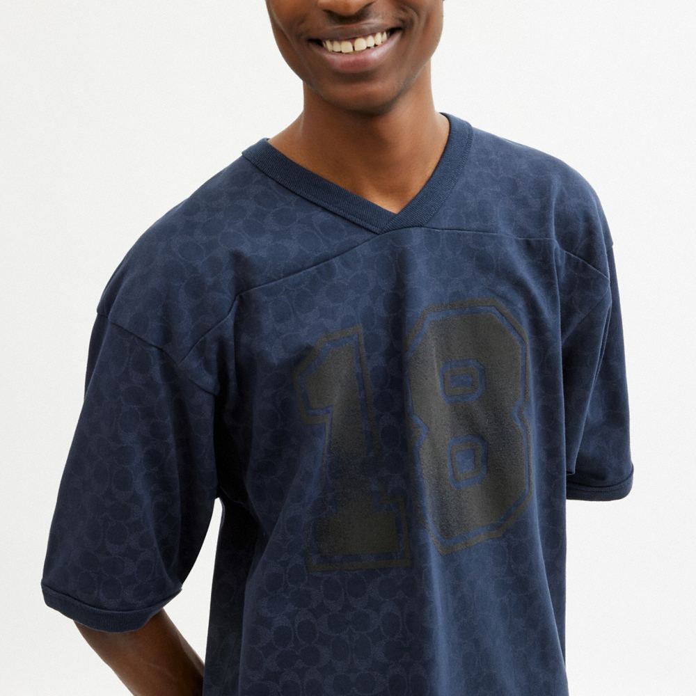 Coach Varsity T-Shirt In Organic Cotton - Preorder