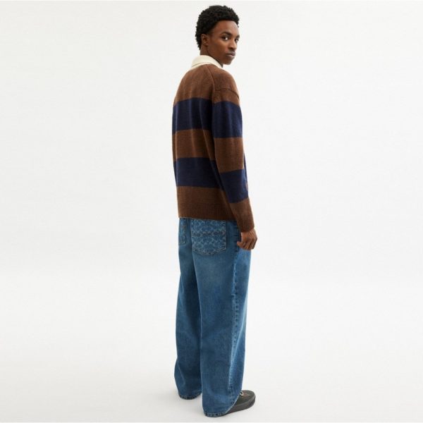 Coach Knit Rugby Polo Sweater - Preorder