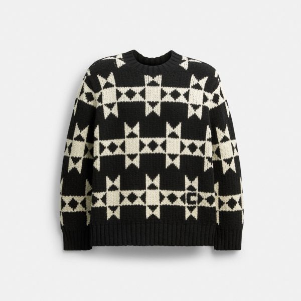 Coach Jacquard Sweater - Preorder