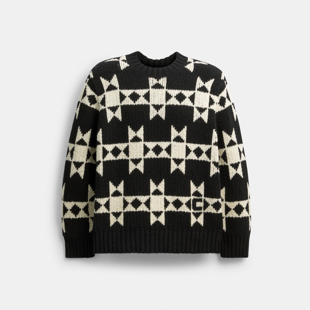 Coach Jacquard Sweater - Preorder