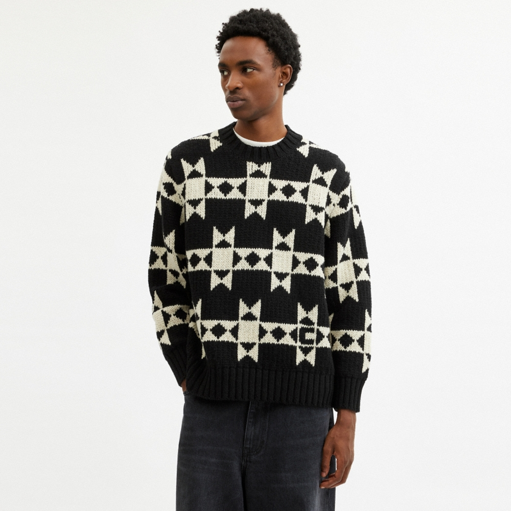 Coach Jacquard Sweater - Preorder