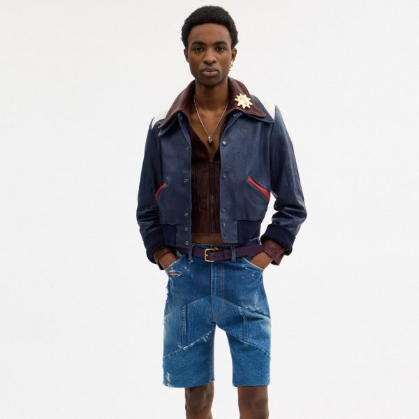Coach Leather Varsity Jacket - Preorder