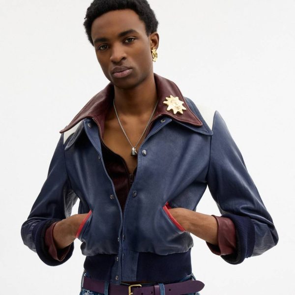 Coach Leather Varsity Jacket - Preorder