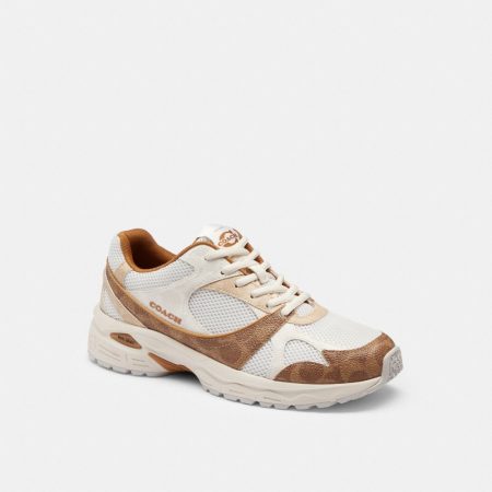 Coach Outlet Sport Sneaker In Signature Canvas - Preorder — Brown/Multi