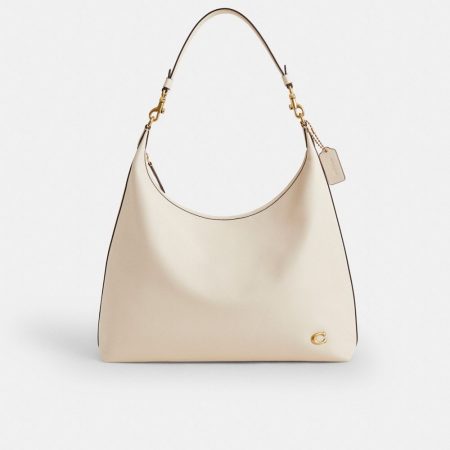 Coach Restored Juliet Shoulder Bag 38 - Preorder — Brass/Chalk
