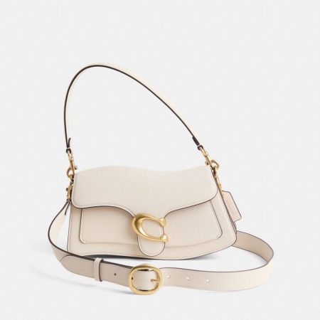 Coach Restored Twisted Tabby Shoulder Bag - Preorder — Brass/Chalk