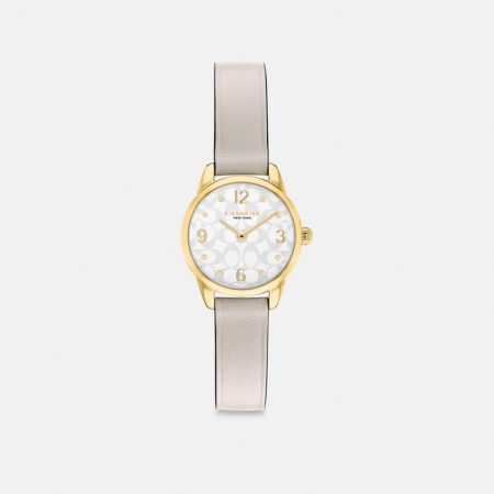 Coach Outlet Mini Olivia Watch, 22MM - Preorder — Chalk