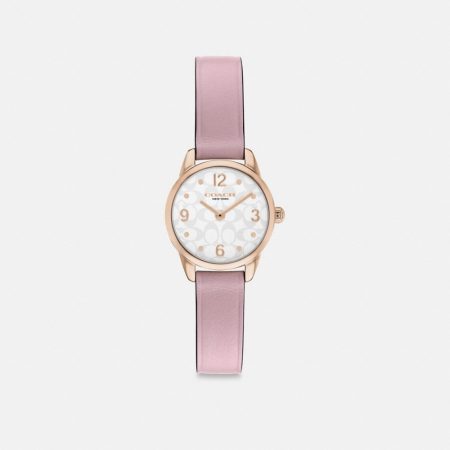Coach Outlet Mini Olivia Watch, 22MM - Preorder — Pink