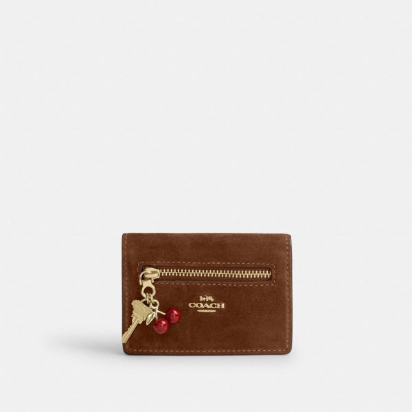 Coach Outlet Card Case With Charms - Preorder