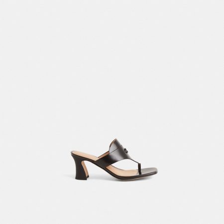 Coach Restored Bree Sandal - Preorder — Black