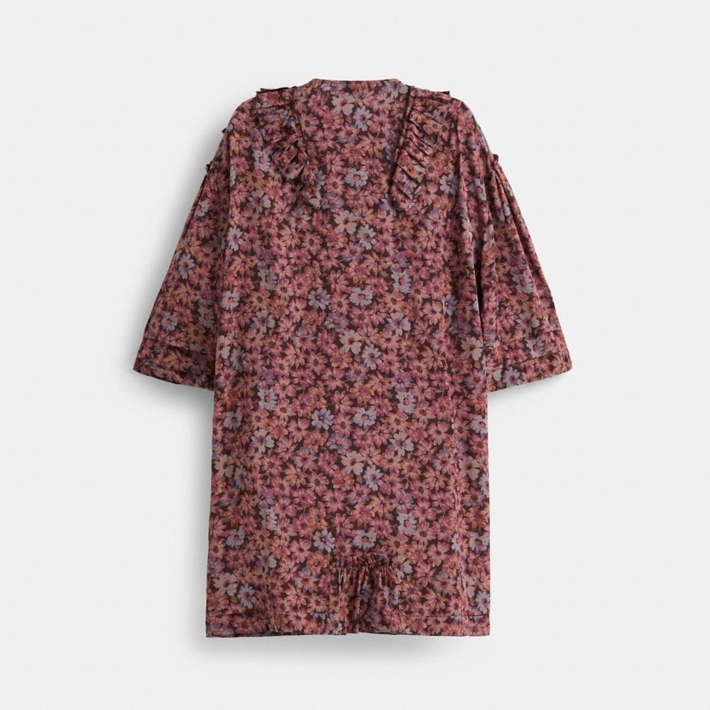 Coach Restored Short Glam Rock Prairie Dress With Ruffles - Preorder