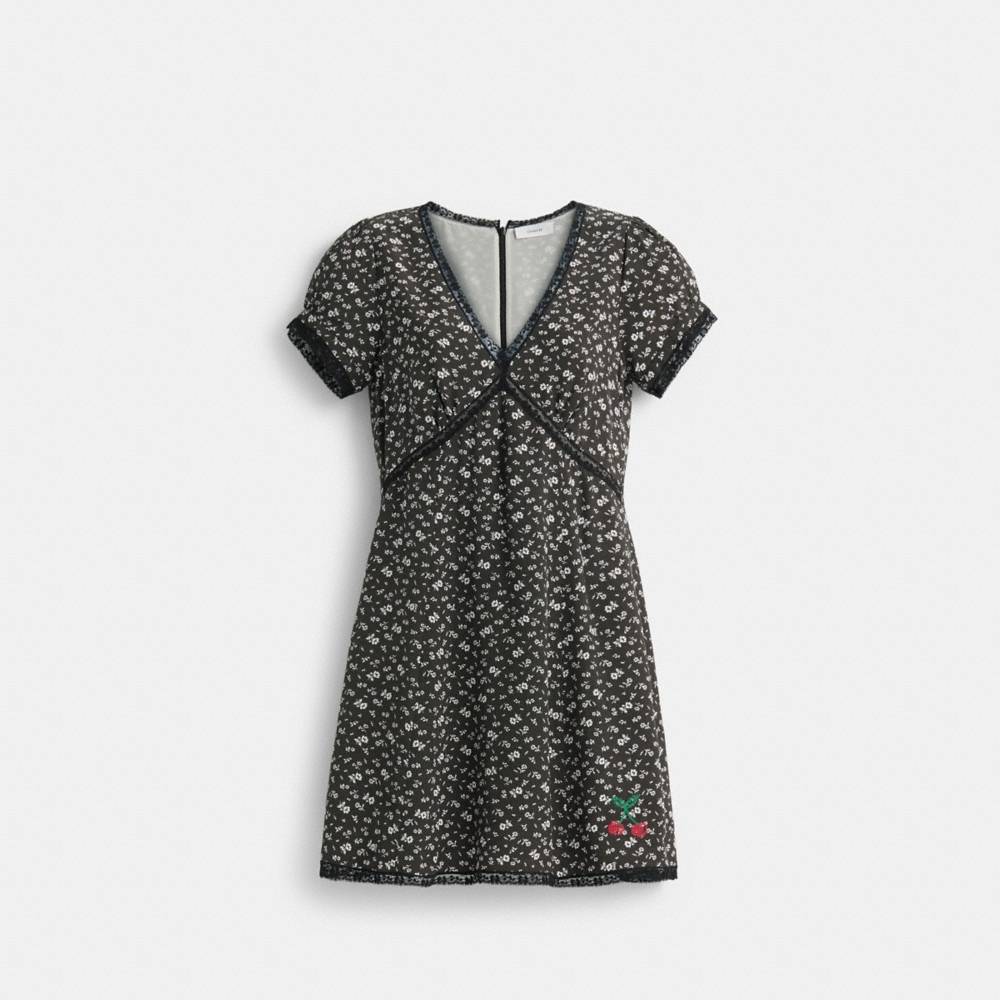 Coach Restored Floral V-Neck Dress - Preorder