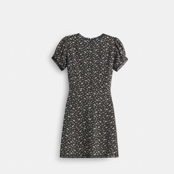 Coach Restored Floral V-Neck Dress - Preorder