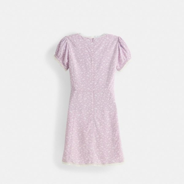 Coach Restored Floral V-Neck Dress - Preorder