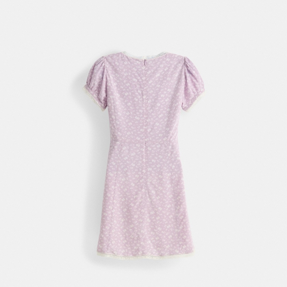 Coach Restored Floral V-Neck Dress - Preorder
