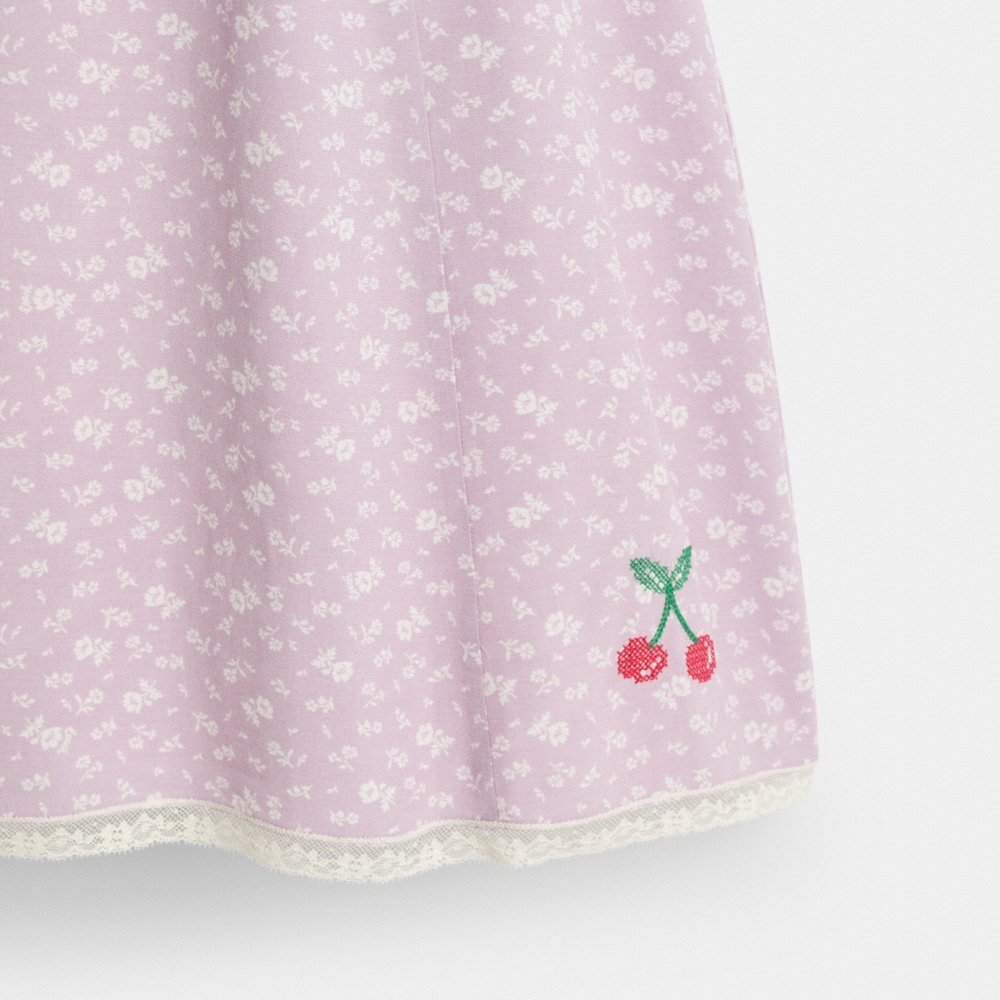 Coach Restored Floral V-Neck Dress - Preorder