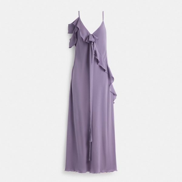 Coach Restored Spaghetti Strap Bias Dress - Preorder